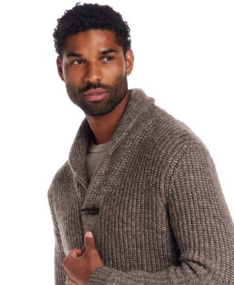 Men's Mixy Shawl Collar Cardigan Sweater