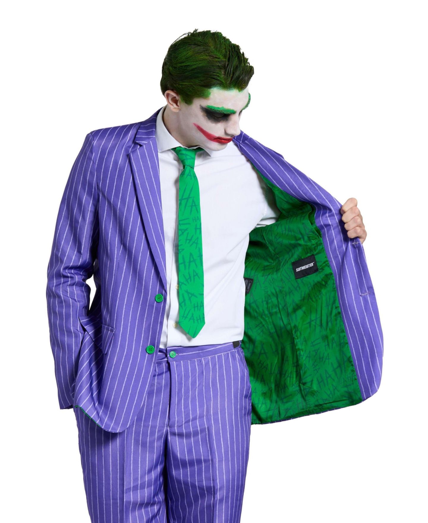 Мужской костюм Джокера DC Comics Suitmeister для Хэллоуина, цвет: Фиолетовый — фото 7