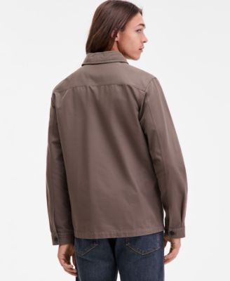 Men's Epoldo Oversized-Fit Long-Sleeve Shirt