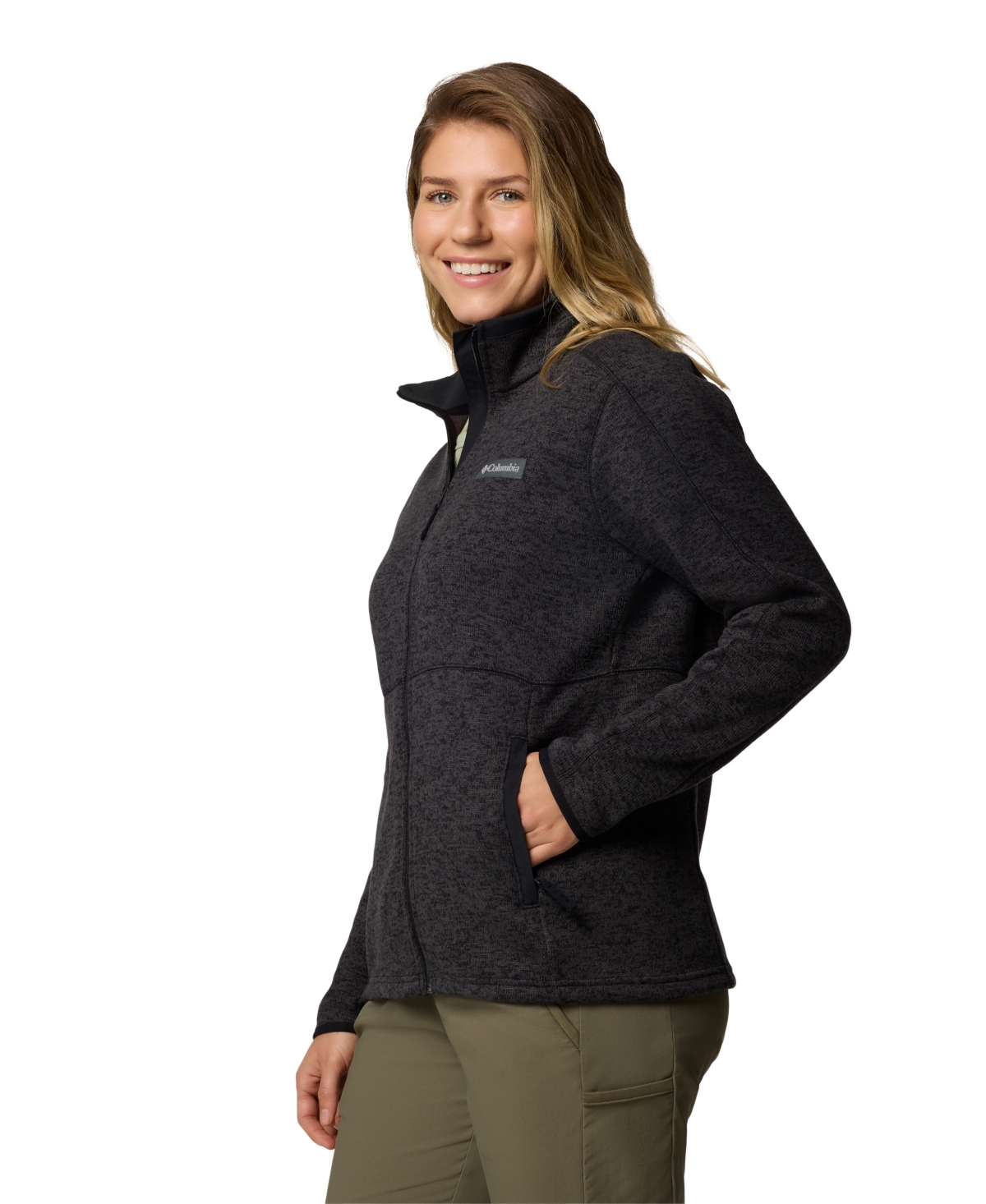 Columbia Women's Kruser Ridge Iii High Collar Softshell Jacket In Black