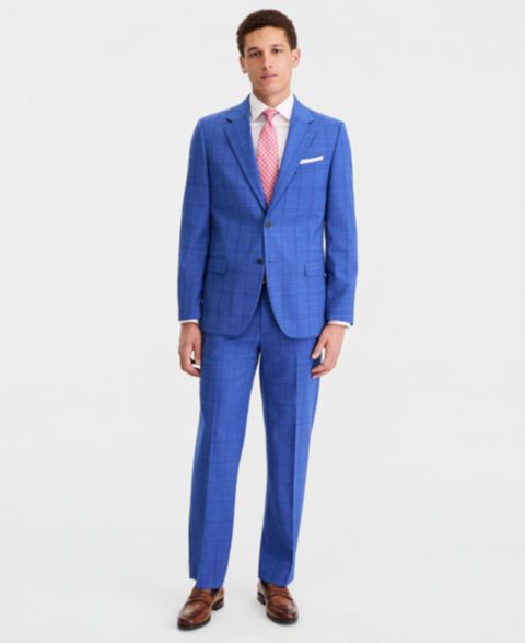 Мужские комплекты Nautica Modern-Fit 2-Piece Suit, цвет: Синий
