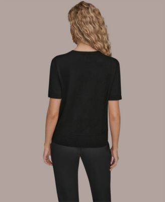 Women's Beaded Crewneck Sweater