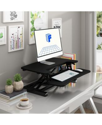 M7 Series 28"W Manual  Adjustable Standing Desk Converter