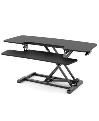 M7 Series 42"W Manual  Adjustable Standing Desk Converter