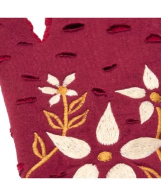 Women s Artisan Crafted Fleece Lined Viola Fingerless Gloves