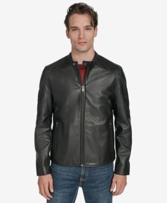 Marc New York - Men's Maitlin Leather Moto Jacket