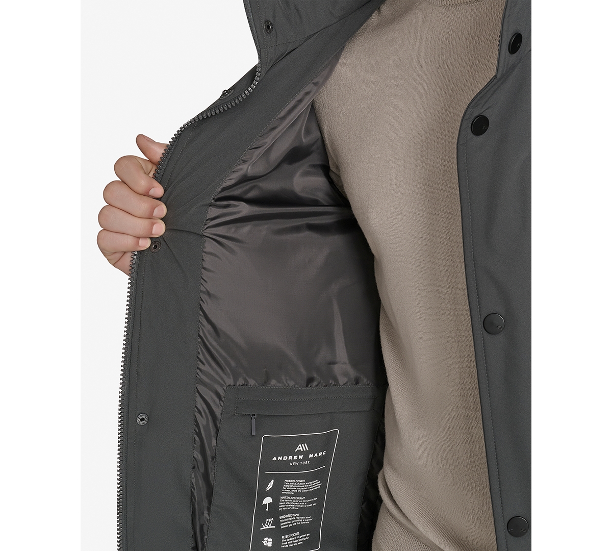 Marc New York Men's Pendry Long Sleeves Parka Jacket