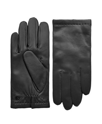 Men's Men`s Premium Lamb Leather Touchscreen Gloves "JORDAN" Cashmere Lining