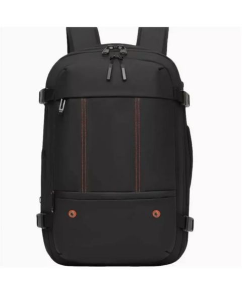Рюкзак BATFOX Lightweight Durable Polyester Travel - Compact Daypack with Adjustable Shoulder Straps, Vacation & Outdoor Trips - Black, цвет: Чёрный