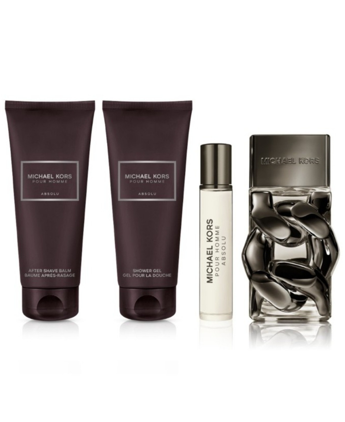 Michael Kors 4-pc. Men's Pour Homme Absolu Eau De Parfum Fragrance Set In Transparent