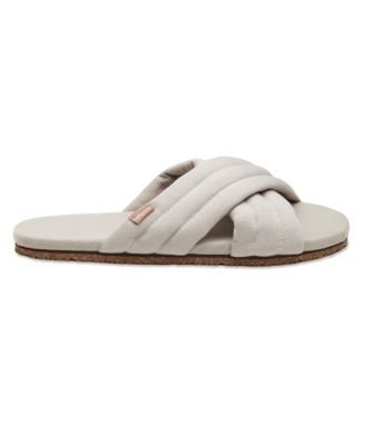 Women's Quilted Cross-Strap Slipper Capetown