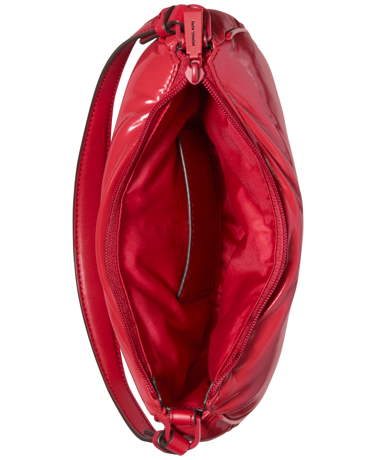 Michael Kors Michael  Kyla Small Convertible Pouchette Bag In Red