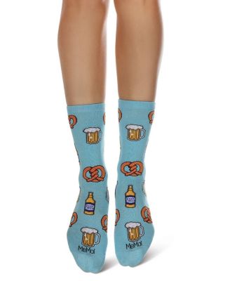 Women's Pretzels & Beer Crew Socks