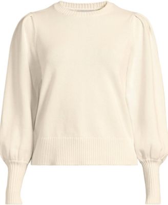 Women's Drifter Puff Sleeve Crew Neck Sweater