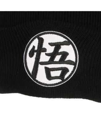 Men's Goku Symbol Embroidery On Acrylic Knit Standard Cuff Beanie