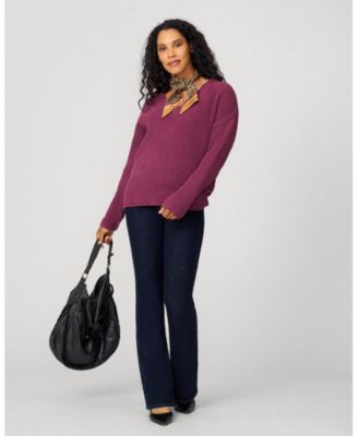 Women's Cozy Luxe Lounge V-Neck Sweater