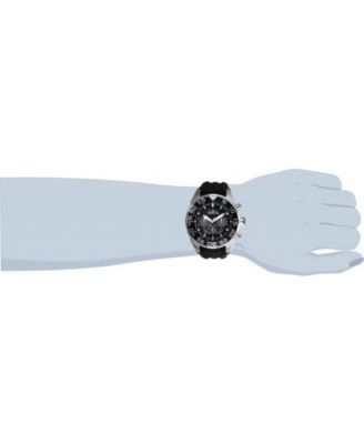 Men's 26314 Speedway Quartz Multifunction Black, Silver Dial Watch