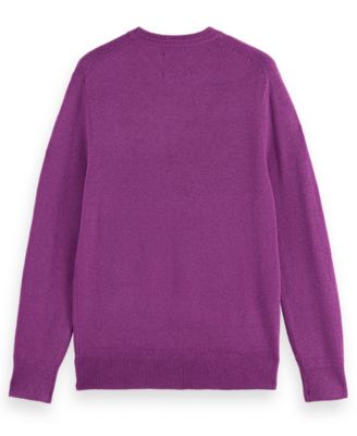 Men's Solid Crewneck Sweater
