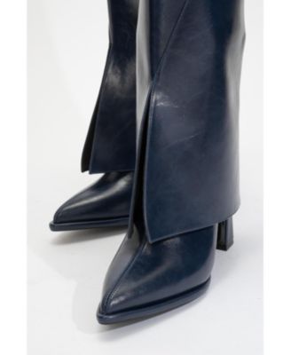 Women Aja Block Heel Convertible Knee High Boot