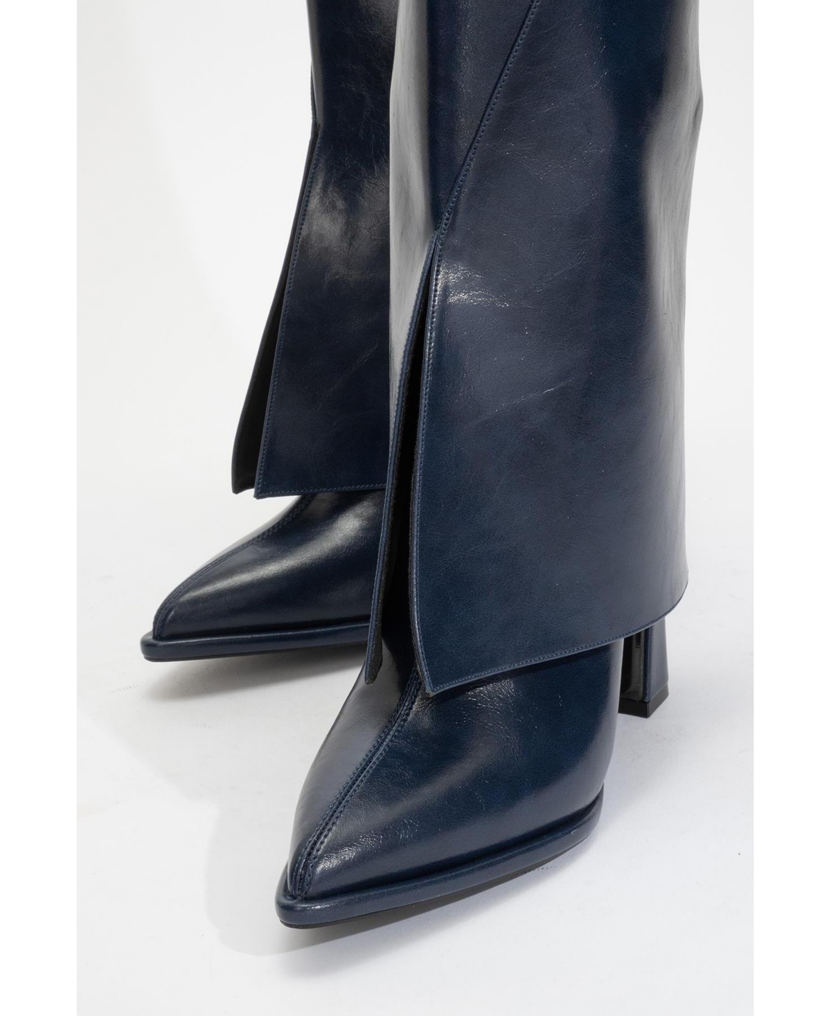 Prologue Shoes Aja Block Heel Convertible Knee High Boot (Women)
