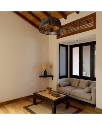 Hanging Heater Lamp, 1500W Waterproof Electric Patio Heater with Remote Control