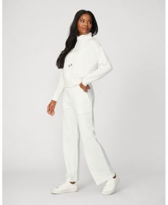 Women's Soft Brushed Funnel Neck Top & Straight Leg Pant