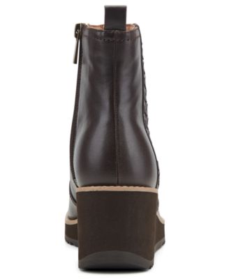Women's Camryn Side Zip Wedge Booties