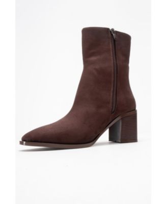 Chara Block Heel Ankle Boot (Women)