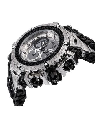 Men's 48417 Gladiator  Quartz Chronograph Silver Dial Watch