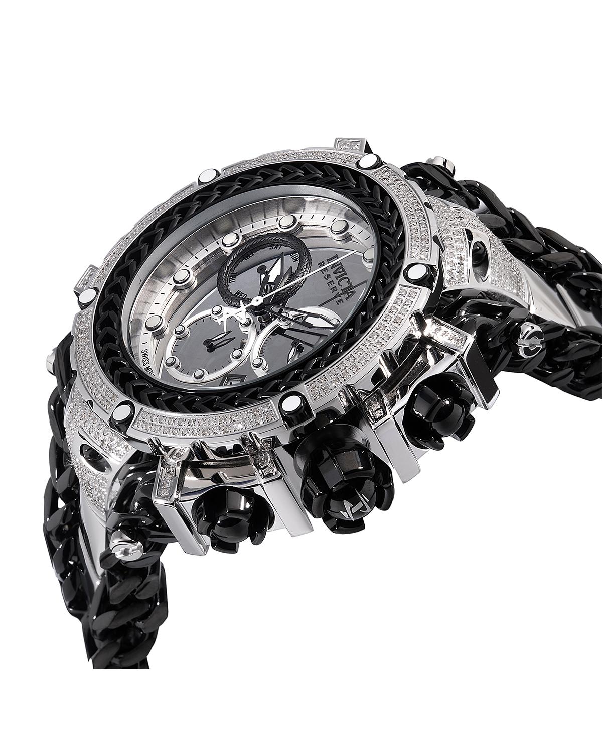 Invicta Men's 48417 Gladiator Quartz Chronograph Silver Dial Watch