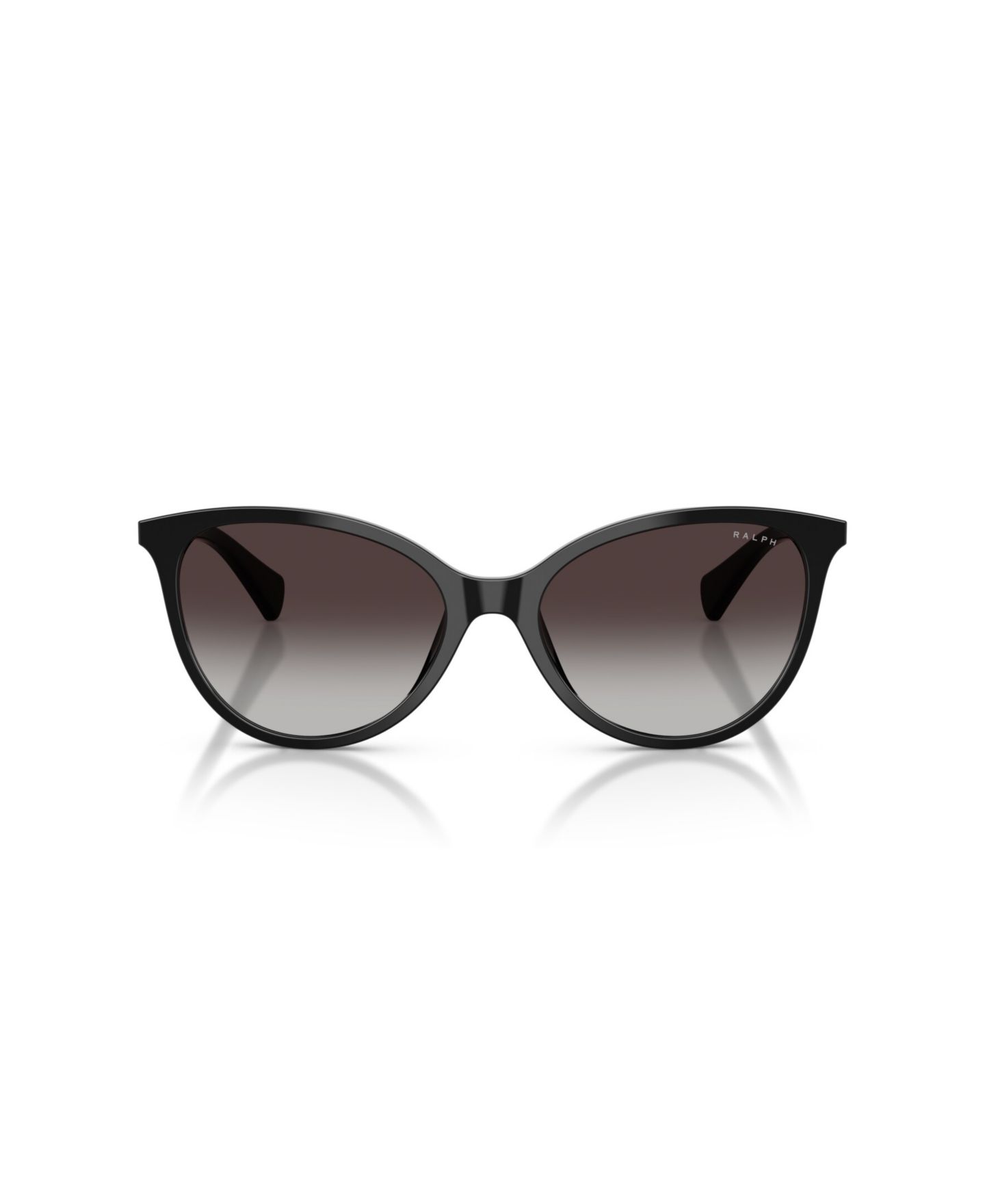 Женские солнцезащитные очки Ralph by Ralph Lauren Round Sunglasses, RA5339U, цвет: Блестящий чёрный — фото 7