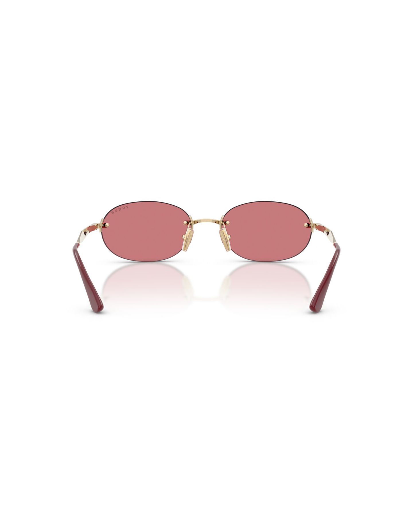 Женские солнцезащитные очки Vogue Eyewear Sunglasses, VO4342S, цвет: Золотой — фото 20
