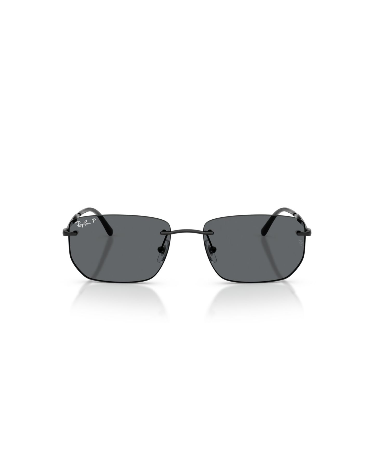 Солнцезащитные очки Ray-Ban Unisex Polarized Sunglasses, RB3768, цвет: Чёрный — фото 2