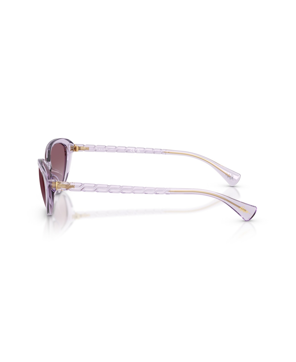 Ralph Lauren Women's Butterfly Sunglasses, Ra5338u In Purple