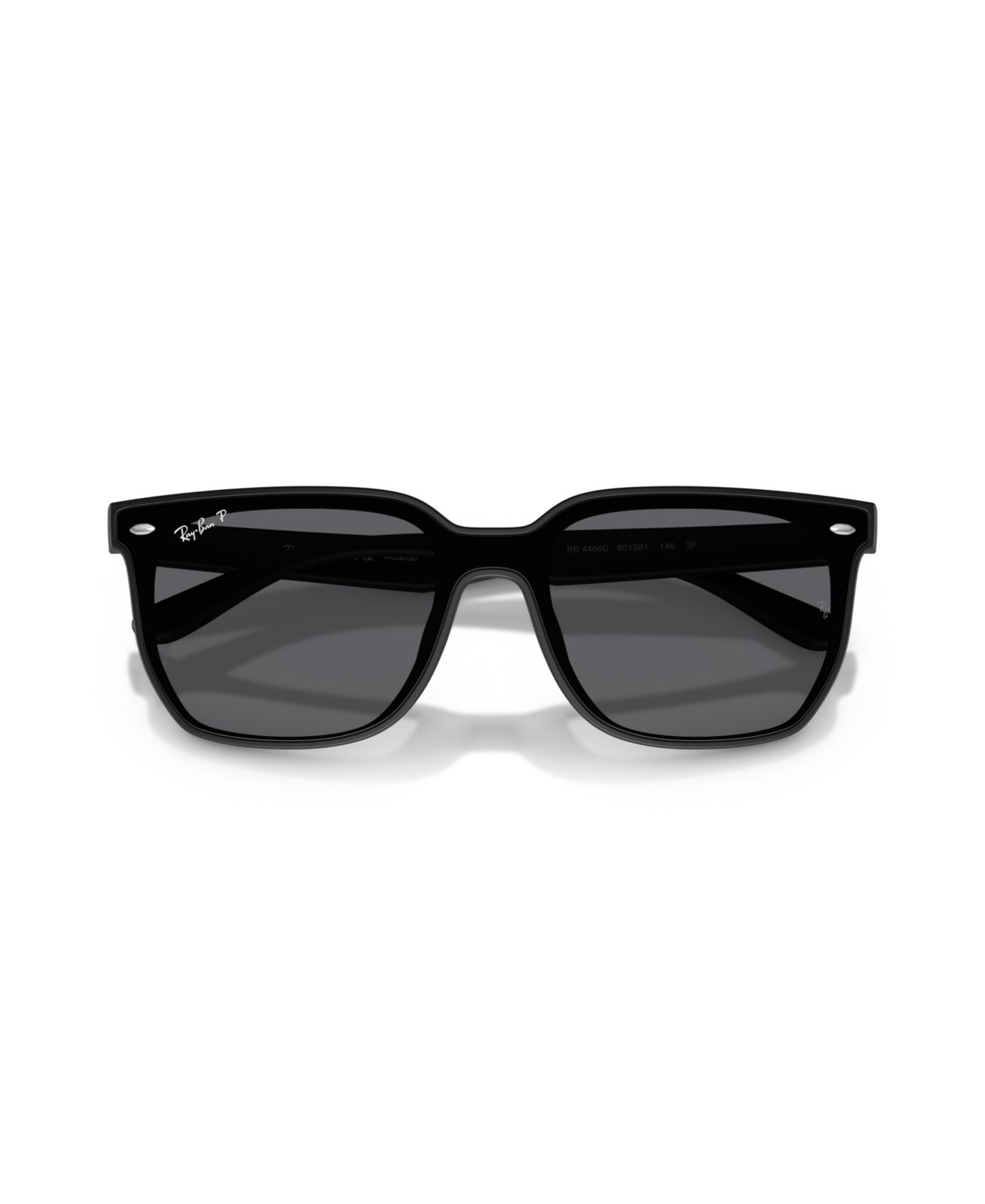 Солнцезащитные очки Ray-Ban Unisex Polarized Sunglasses, RB4466D, цвет: Матовый чёрный — фото 5