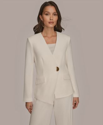Donna Karan New York - Women's Long Sleeve Asymmetrical Blazer