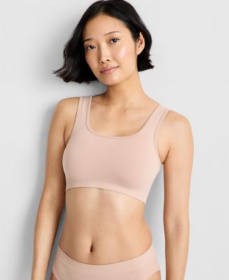 Women's Square-Neck Seamless Bralette