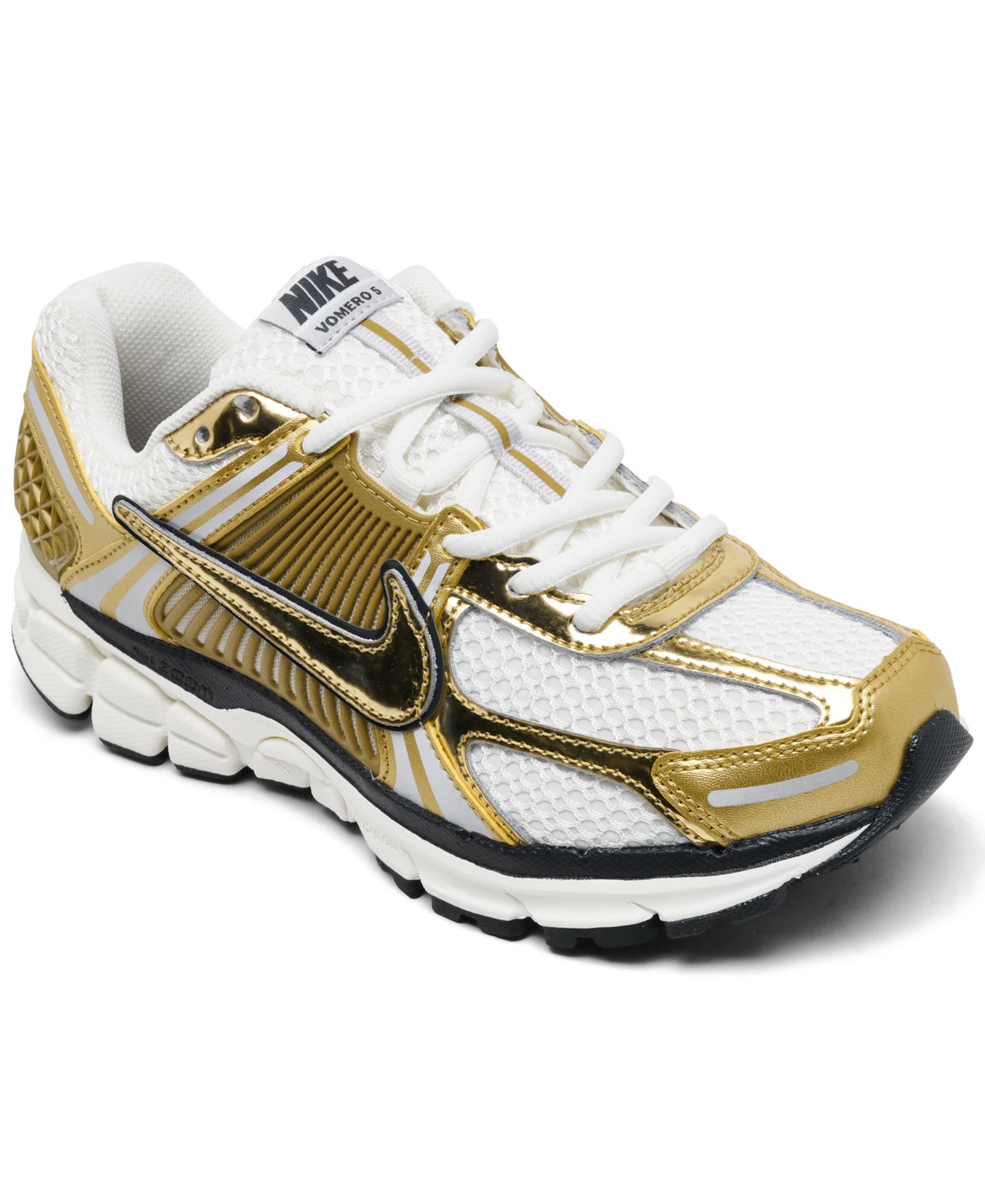 Женские кроссовки Nike Zoom Vomero 5 Sneakers, цвет: Золотой — фото 1