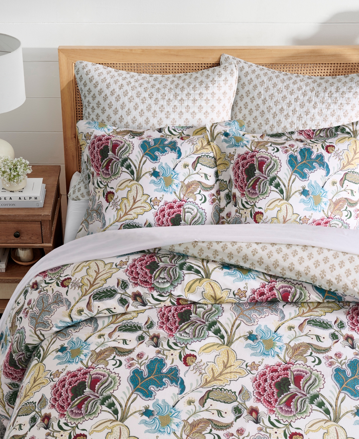 Levtex Angelica Reversible 3-Pc. Duvet Cover Set, Full/Queen