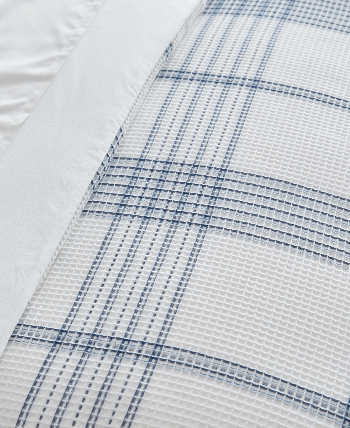 Levtex Home Waffle Plaid 2-Pc. Duvet Cover Set, Twin