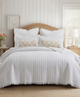 Wilhemina Stone Washed 3-Pc. Quilt Set, King/California King