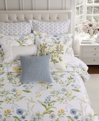 Home Viviana Watercolor Floral 2-Pc. Quilt Set, Twin
