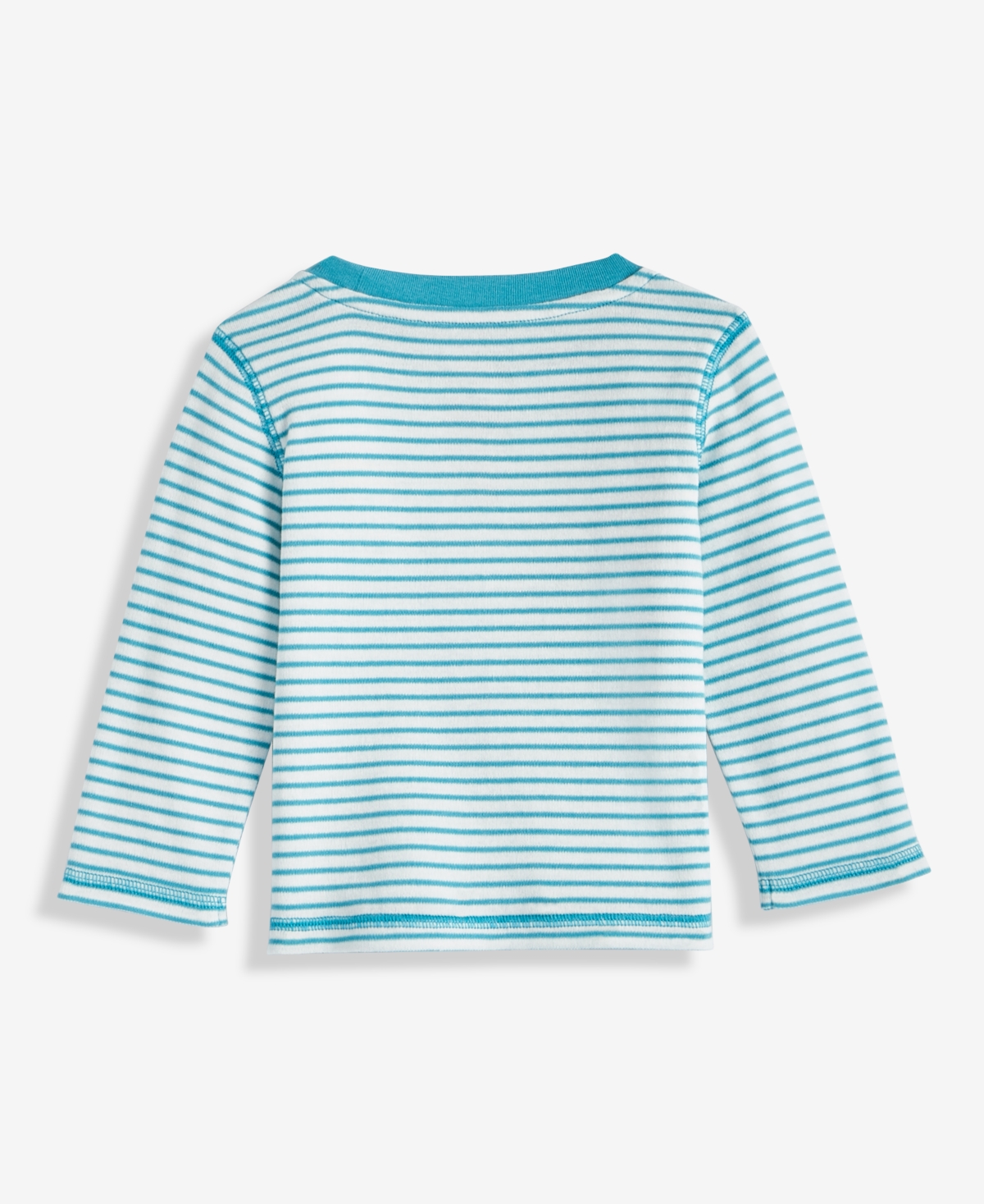 First Impressions Baby Boys Long-Sleeve Mini Striped Truck T-Shirt, Macy's Exclusive