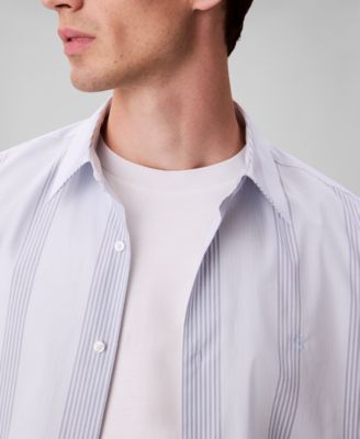 Men's Classic Fit Striped Shirt