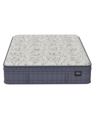 Luxury by Solace 15" Plush Hand-Tufted Euro Top Mattress, King, Created for Macy's