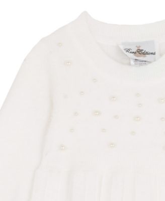 Girls' 2T-6X Long-Sleeve Sweater Dress