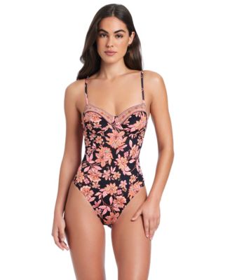 Dj Vu Underwire One-Piece Swimsuit