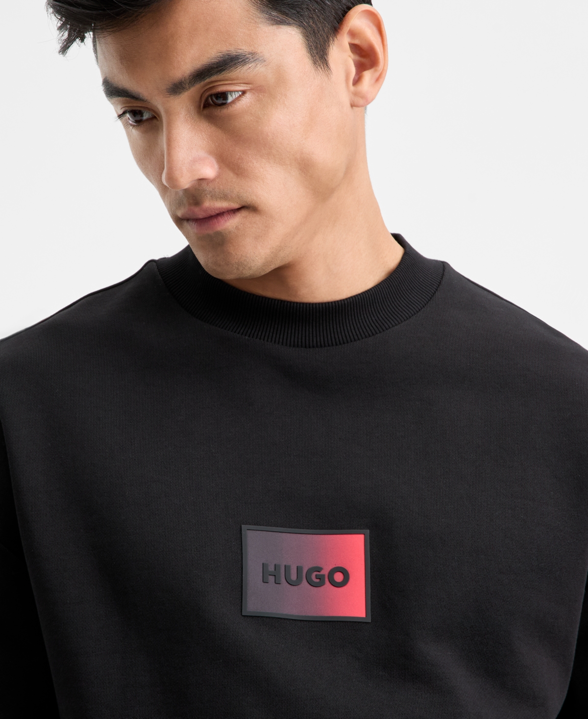 Hugo Boss Men's Danotop Long-Sleeve Logo Sweatshirt