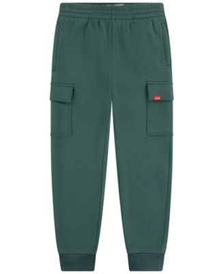Boys' 8-20 Knit Cargo Fleece Joggers