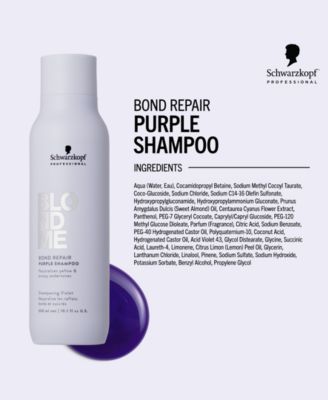BlondMe Bond Repair Purple Shampoo, 10.1 oz.